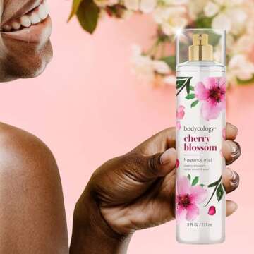 Cherry Blossom Body Mist - Long Lasting & Refreshing Scent