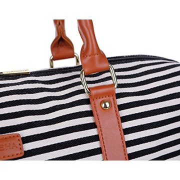 BAOSHA HB-28 Women's Canvas Weekender Travel Bag