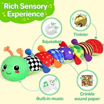 KMUYSL Baby Sensory Music Toy for Infants 0-6 Months
