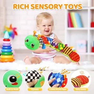 KMUYSL Baby Sensory Music Toy for Infants 0-6 Months