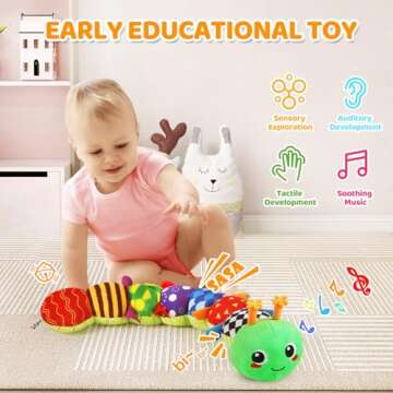 KMUYSL Baby Sensory Music Toy for Infants 0-6 Months