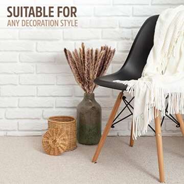 Pampas Grass Decor 30 Pcs Natural Dried 18 Inch