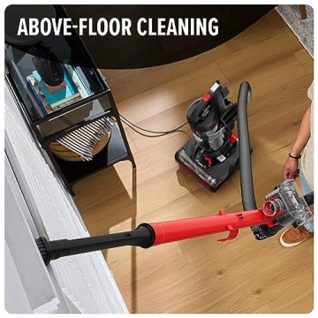 Dirt Devil Multi-Surface Rewind+ Upright Bagless Vacuum Cleaner for Carpet and Hard Floor, Powerful, Lightweight, Corded Vacuum Cleaners for Home Use