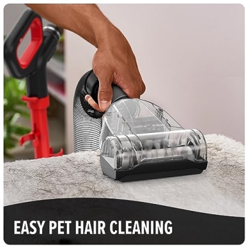 Dirt Devil Multi-Surface Rewind+ Upright Bagless Vacuum Cleaner for Carpet and Hard Floor, Powerful, Lightweight, Corded Vacuum Cleaners for Home Use