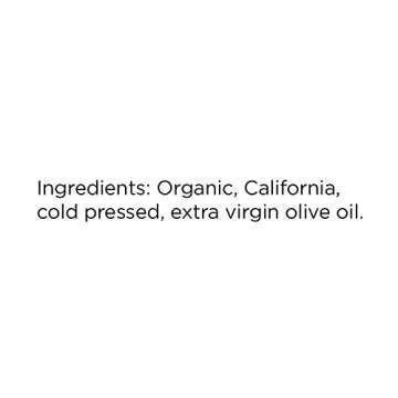 California Organic Extra Virgin Olive Oil (16.9 Fluid Ounce) Glass Bottle by O Olive