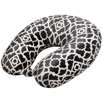 Wolf Essentials Soft Microfiber Neck Pillow for Travel