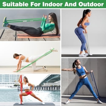 WIKDAY Resistance Bands for Strength and Flexibility Training