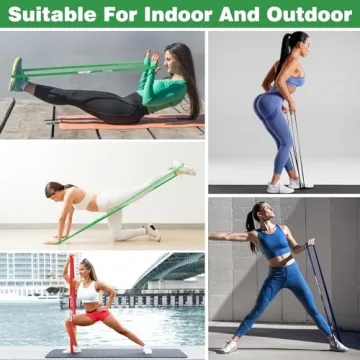 WIKDAY Resistance Bands for Strength and Flexibility Training