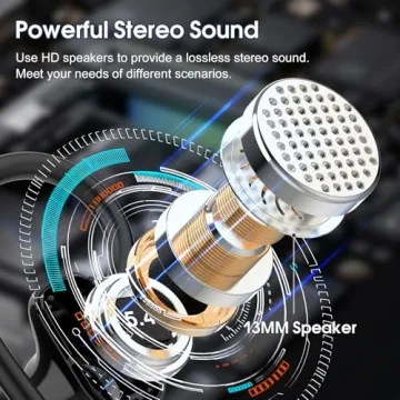 OYIB Wireless Earbuds with Deep Bass & Earhooks