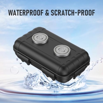 MAILADA Magnetic Key Holder Box for Secure Outdoor Use