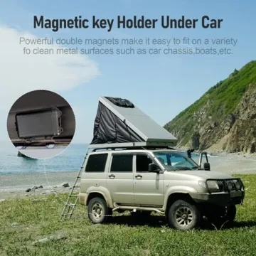 MAILADA Magnetic Key Holder Box for Secure Outdoor Use