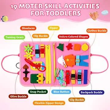 Engaging Hooku Busy Board for Toddlers - Fun & Learning