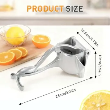 Fresh Fruit Juice Extractor, 2025 Upgrade Hand Juicer Squeezer Lemon Juicer Manual Hand Press with E...