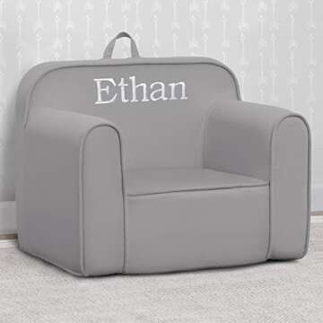 Personalized Delta Children Cozee Chair for Toddlers