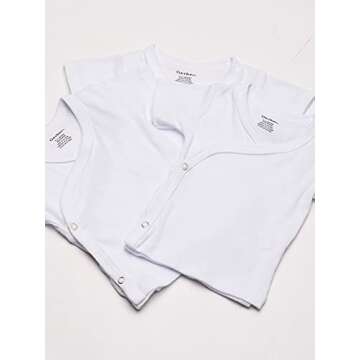 Gerber Baby 3-Pack Short-Sleeve Side-Snap Shirt - Soft Cotton & Easy Dressing