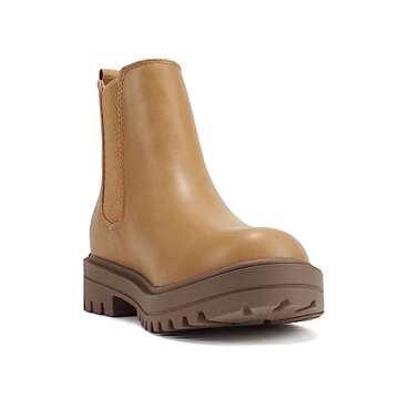 Soda Pilot Women Chelsea Booties with Lug Sole Style