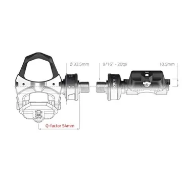 Favero Assioma DUO Power Meter Pedals Cycling Bundle