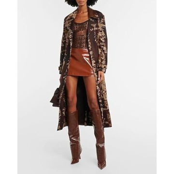 Vertundy Women’s Fold Over Boots - Stylish Stiletto Heels