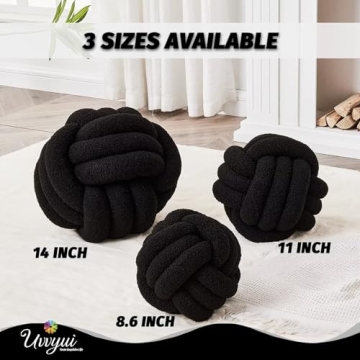 Soft Uvvyui Knot Pillow Ball for Stylish Home Decor