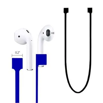 MOTANAR AirPods Straps - Soft Silicone Earbuds Connector Lanyards