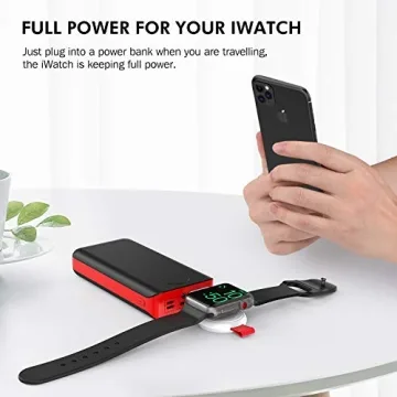 Portable Magnetic Apple Watch Charger for Travel Convenience