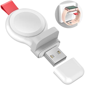 Portable Magnetic Apple Watch Charger for Travel Convenience
