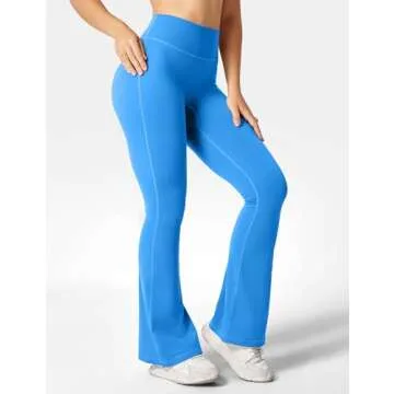 YEOREO Women's Flare Yoga Pants - High Waisted Comfort
