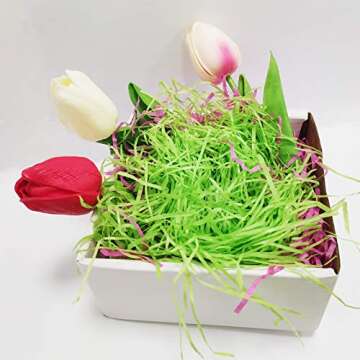 Eco-Friendly JANEMO Easter Grass for Decorations