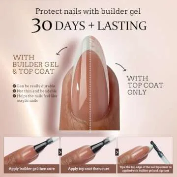 Stylish BTArtbox French Tip Press on Nails for Every Occasion