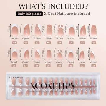 Stylish BTArtbox French Tip Press on Nails for Every Occasion