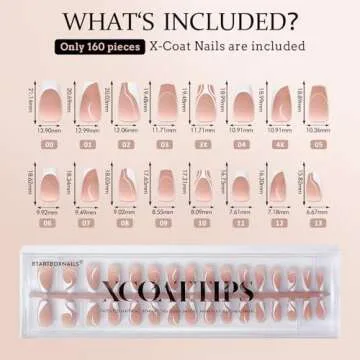Stylish BTArtbox French Tip Press on Nails for Every Occasion