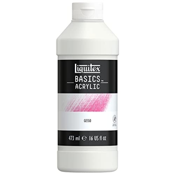 Liquitex BASICS Gesso 16oz Professional Acrylic Primer