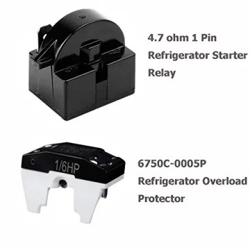 Refrigerator Compressor Relay and Overload Kit