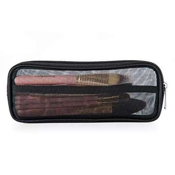 YITAQI Makeup Brush Pouch for Versatile Beauty Storage