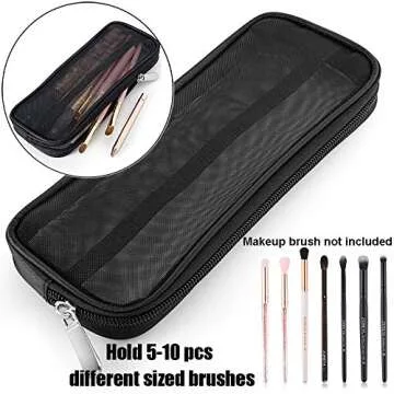 YITAQI Makeup Brush Pouch for Versatile Beauty Storage