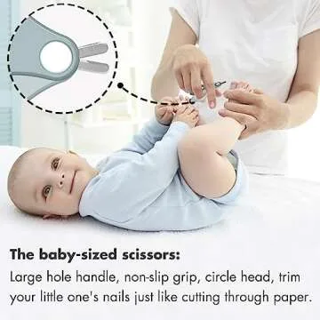 YIVEKO Baby Nail Kit - Cute 4-in-1 Grooming Set for Kids