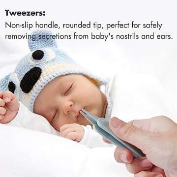 YIVEKO Baby Nail Kit - Cute 4-in-1 Grooming Set for Kids