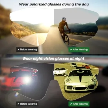 Odoland Polarized Cycling Glasses UV400 Protection
