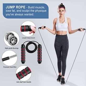10-in-1 Ab Roller Wheel Fitness Kit for Home Workouts