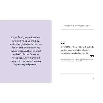 The Little Guide to Christian Dior: Style to Live By (Little Books of Fashion)