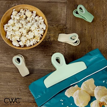 Cook with Color Food Bag Clips for Fresh Food Storage