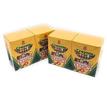 CRAYOLA LLC MULTICULTURAL CRAYONS REG 8PK (Set of 24)