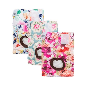 CuteBone Dog Diapers Female Washable for Comfort and Care