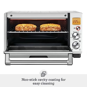 Breville Smart Oven Compact Convection Fast Cooking BOV670BSS