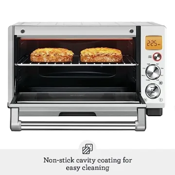 Breville Smart Oven Compact Convection Fast Cooking BOV670BSS