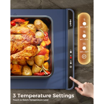 Electric Warming Mat for Food - Fast & Portable