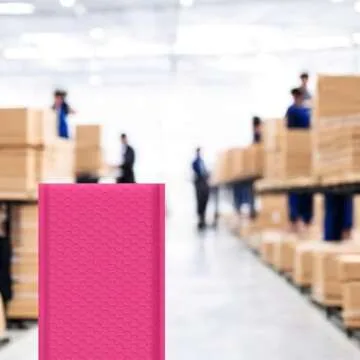 iMBAPrice 250-Pack #0 (6" x 10") Premium Hot Pink Color Self Seal Poly Bubble Mailers Padded Shipping Envelopes (Total 250 Bags)