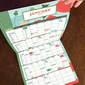 TF PUBLISHING Mom's Manager 2023 Wall Calendar 12 Month | Premium 2023 Calendar Wall | Large Wall Calendar 2023 Monthly | Big Grid Calendars 2023 | Calander 2023 | Planners For Office Calender 2023