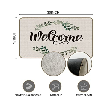 XAPEK Durable RV Door Mat | Stylish Log Cabin Decor