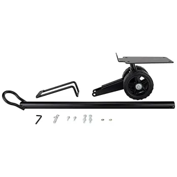 Camco Rhino Steerable Wheel Kit - Easy Towing for 36-Gallon RV Tote Tank with No-Flat Wheels and Tow...